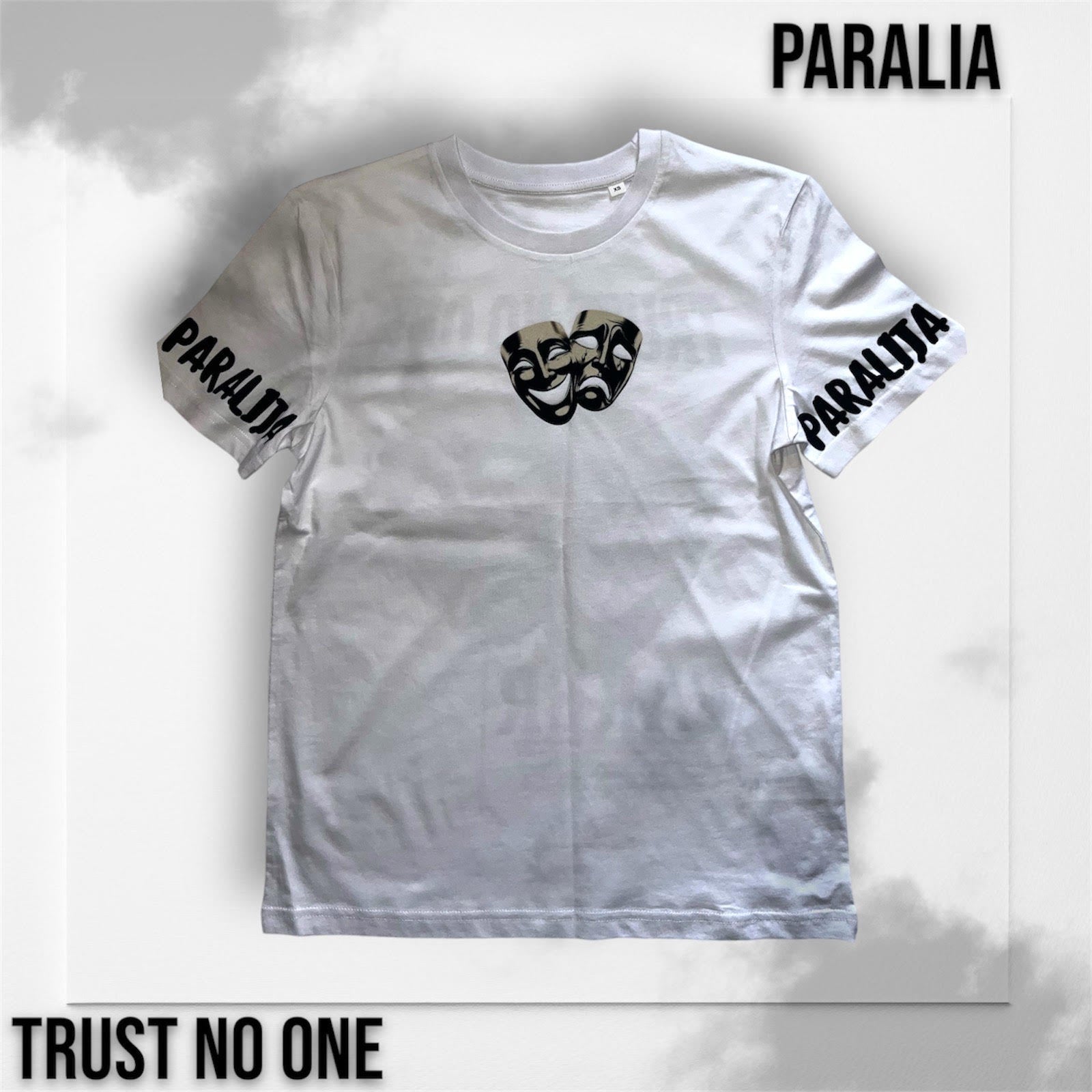 White Trust no One T-shirt
